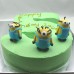 Minion Number Cake (D)
